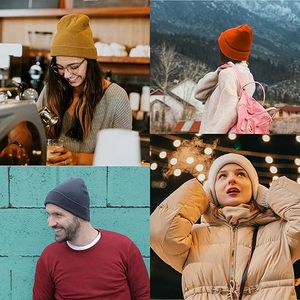Gorro de invierno Unisex de alta calidad, diseño liso, hecho a medida en Pakistán, gorros a precio barato al por mayor - Product Image 6