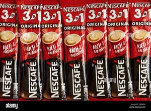 Nescafé 3 en 1 Café Instantáneo en Sobres – Mezcla de Café Fuerte con Sabor Intenso - Product Image 3