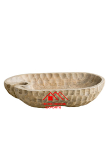 <b>Large</b> Acacia <b>Wooden</b> <b>Bowl</b> for Decorative Party & Wedding Decor Latest Latest Design Wholesale Customized Wholesale High Quality - Product Image 2