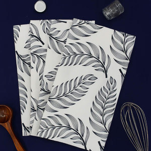 Ensemble de torchons en coton 100% pur, design personnalisé, imprimés vibrants, broderie, fournisseur indien - Product Image 2