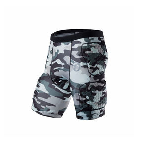 Shorts de course à compression pour hommes, prix de gros, logo personnalisé imprimé, mi-longueur, décontractés, été, fitness, haute élasticité, séchage rapide - Product Image 3