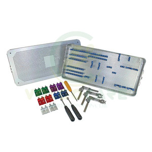 2024 Excelente calidad Recién llegado Juego de instrumentos de fusión cervical Hecho con acero inoxidable Disponible en todos los diseños - Product Image 3