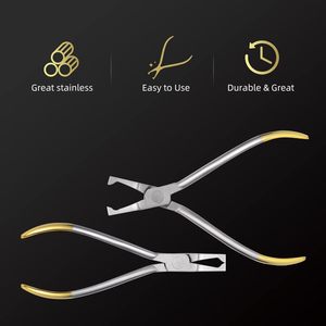 High Quality Custom Logo Ergonomic Orthodontic Dental Surgical Instruments Metal <b>Tooth</b> Extraction Pliers OEM Manual CE Certified - Product Image 3