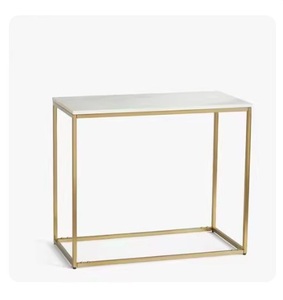 Elegante mesa auxiliar de hierro con llamativo diseño elegante, perfecta para patios o salones taburetes metálicos de alta exigencia - Product Image 5