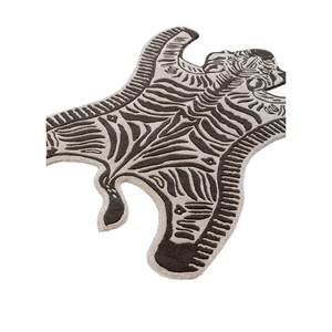 Tapis rectangulaire en laine et viscose tufté à la main Wild Wanderlust, imprimé animal, pour chambre et salon Tra-15102 - Product Image 2