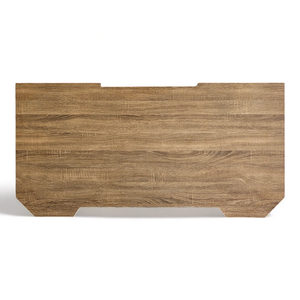 Escritorio para Computadora MB037 Moderno de 140x70cm, Madera Contrachapada de 18mm de Grosor con Acabado Melamínico con Vetas de Madera para Uso en Oficina - Product Image 1