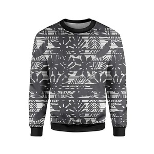 เสื้อสเวตเตอร์คอกลมพิมพ์ลายเสื้อ100% โพลีเอสเตอร์สวมหัว unisex เสื้อสเวตเตอร์คอกลมว่างเปล่าไซส์ใหญ่ - Product Image 4