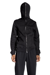 Sudaderas con capucha de talla grande de alta calidad, ropa de calle Unisex en blanco, sudaderas con capucha, logotipo gráfico personalizado, sudadera con cremallera completa, sudaderas con capucha para correr - Product Image 2