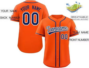 Nouveauté Vêtements de sport pour hommes Maillot de baseball pour jeunes Manches courtes Col en V Style Service OEM Meilleure qualité Logo personnalisé - Product Image 2
