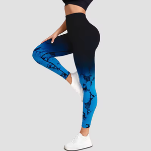 2024 Hot Sales Super Soft Lightweight Fitness High Waisted Gym Yoga <b>Leggings</b> With Pocket <b>Butt</b> <b>Lifting</b> Tight <b>Leggings</b> - Product Image 4