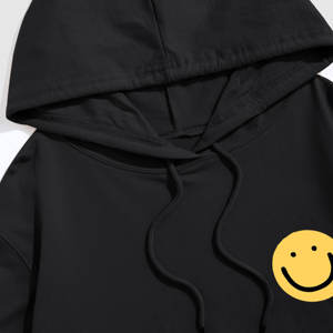 เสื้อฮู้ดดี้ผ้าฝ้ายสำหรับทุกเพศ พิมพ์ลายกราฟิก แฟชั่นสีสันสดใส ใส่ได้ทุกวัน สวมใส่สบาย สไตล์สตรีทแวร์ ลำลอง เป็นมิตรกับสิ่งแวดล้อม ทรงโอเวอร์ไซส์ ขายส่ง - Product Image 2