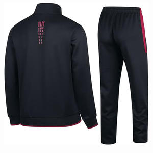 ชุดกีฬาแขนยาวสำหรับผู้ชายเสื้อแจ็คเก็ตและกางเกงสำหรับใส่วิ่งเล่นกีฬาสวมใส่สบายและมีสไตล์ - Product Image 2