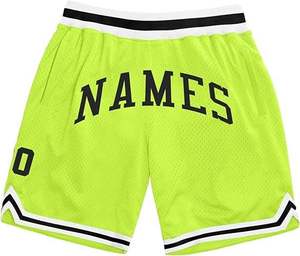 Pantalones cortos de baloncesto transpirables para entrenamiento y ropa de calle Servicio OEM con impresión por sublimación de logotipos personalizados y bolsillos incluidos - Product Image 5
