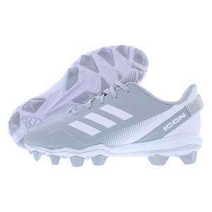 Chaussures Adidas Icon 7 Md pour garçons Couleur : Gris clair/Blanc/Métallisé argenté 100% authentique - Product Image 5