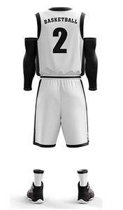 เครื่องแบบบาสเก็ตบอลชุดบาสเก็ตบอลเสื้อเจอร์ซีย์ทีม - Product Image 4