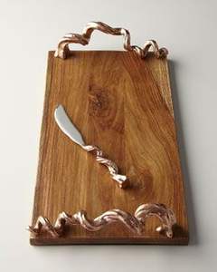 ถาดเสิร์ฟขนมทองเหลืองสุดหรูพร้อมที่จับใบไม้หรูหราสำหรับตกแต่งอาหารและเครื่องดื่มที่บ้าน - Product Image 5