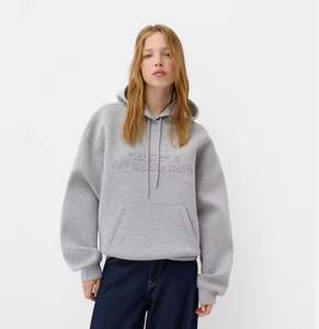 เสื้อฮู้ดผูกเชือกสำหรับผู้หญิงเสื้อกันหนาวมีฮู้ดสำหรับฤดูหนาวทรงหลวมเขียนตามสั่งขายส่ง - Product Image 1