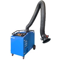 Collecteur de fumées de soudage au laser industriel, extracteur de fumées portable pour le soudage des métaux
