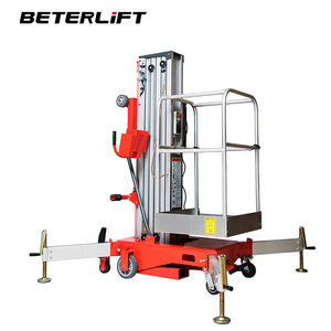 Elevador Eléctrico de Mástil Único de Aluminio <span class=keywords><strong>para</strong></span> Mantenimiento de Instalaciones, <span class=keywords><strong>Alquiler</strong></span> <span class=keywords><strong>para</strong></span> Contratistas de Construcción, Mástil Vertical - Product Image 6