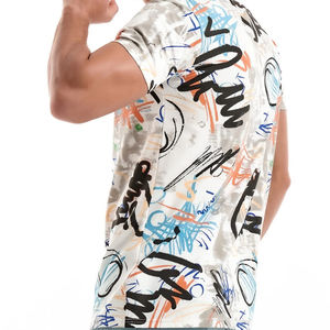 100% poliéster transpirable deportes personalizado secado rápido camiseta hombres impresión personalizada camiseta sublimación impresión alta calidad camiseta - Product Image 5