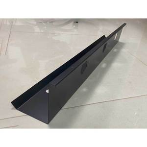 Support de câbles sous bureau 60/100 cm en acier thermolaqué WH1000 pour le passage de câbles en aluminium et acier inoxydable - Product Image 6