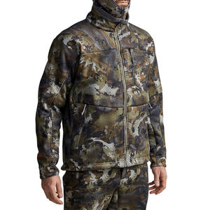 Chaqueta de caza de alta calidad para hombre, estilo casual verde, talla grande, holgada, con cremallera, chaqueta de camuflaje para hombre. - Product Image 2