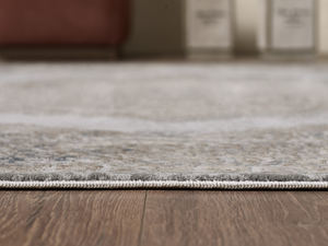 Tapis turc de luxe fait à la machine, gris Borrego, de qualité supérieure pour salon, fabriqué à Gaziantep. - Product Image 4