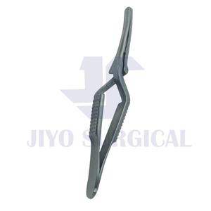 Abrazadera de Bulldog de acción cruzada Debakey de acero inoxidable de calidad alemana, fórceps manuales de instrumentos quirúrgicos cardiovasculares de 8,5 cm - Product Image 6