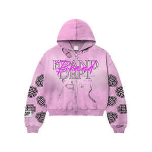 Vente chaude sweats à capuche surdimensionnés 2024 personnalisé respirant bonne qualité hommes vêtements surdimensionné basiques à capuche - Product Image 6