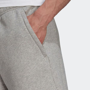 70% algodón 30% poliéster reciclado polar francés Terry medio gris jaspeado pantalones cortos deportivos ajuste Regular cordón cintura elástica - Product Image 4