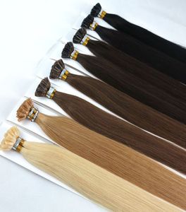 Extensiones de Cabello Humano Virgen Vietnamita de Onda Profunda con Punta Plana, 100g, Venta al por Mayor, Premium, Súper Doble Trama, Cabello de Una Sola Tira, Todos los Colores - Product Image 1