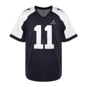 Camiseta de fútbol americano de calidad superior con camiseta de fútbol americano impresa personalizada con ajuste cómodo - Product Image 1