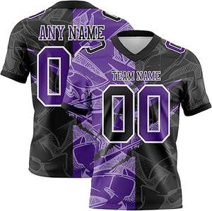 Conjunto de uniforme de fútbol personalizable, 100% algodón, secado rápido, unisex, tallas para adultos, todas las estaciones - Product Image 5