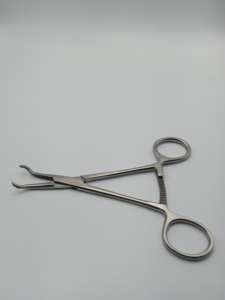 Instrumentos Quirúrgicos Veterinarios, Herramientas Quirúrgicas Finamente Elaboradas, Pinzas para Sujetar Huesos MINI de Acero, Manuales, Certificadas por la CE, Reutilizables - Product Image 4