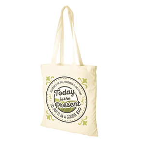 Bolso de mano de algodón con fondo cuadrado de estilo básico impreso personalizado para mujer, bolso de compras de lona con fondo cuadrado impreso con logotipo sencillo - Product Image 5