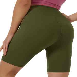 High Waist Carry Nude Buttock Scrunch Booty Butt <b>Bike</b> <b>Shorts</b> Leggings Black Gym <b>Shorts</b> <b>Women</b> Quick Dry Breathable - Product Image 3