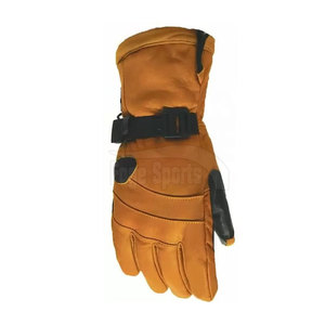 Guantes de Esquí de Cuero para Invierno, Impermeables, Resistentes al Viento, Cálidos, con Dedos Completos, Calefactables, con Cierre de Cremallera, FOGE SPORTS - Product Image 6