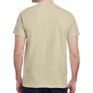 Camiseta personalizada de algodón de alta calidad para hombres en blanco peso pesado siguiente nivel personalizado cuello redondo manga corta diseño que quieres camiseta - Product Image 2