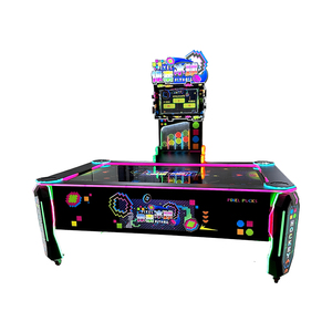 Pixel-Design Air <span class=keywords><strong>Hockey</strong></span> Table-<span class=keywords><strong>Juego</strong></span> de arcade comercial para 2 jugadores con sistema de múltiples bolas para centros de juegos de interior - Product Image 2