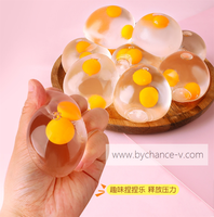 Gros Partie Interactive Pas Cher Jouet Durable Squeeze Egg Drôle Fidget Jouet pour Rentable Pâques Cadeau Panier Stuffer
