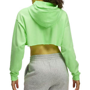 Camiseta recortada informal para mujer de la mejor calidad, Top corto sólido de secado rápido con cuello redondo, estilo de calle Popular para mujer - Product Image 6