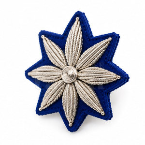 Badge en fil métallique fait main de qualité supérieure, patch personnalisé en fil, applique décorative à coudre pour chapeaux, vêtements, artisanat et accessoires - Product Image 2