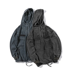 Sudadera con Capucha de Algodón Orgánico 100% Fabricada en Pakistán, Estilo Vintage, Lavado Ácido, Personalizable, de la Mejor Calidad para Hombre - Product Image 6