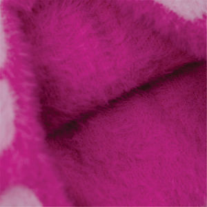Gorro de mohair con logotipo personalizado de invierno cálido de punto de fabricante, gorro de mohair con estampado completo peludo, gorro de mohair de alta calidad personalizado - Product Image 2