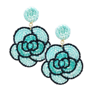 Pendientes Más Vendidos, Diseño de Flores, Hechos a Mano, Multicolores, para Mujeres y Niñas, Hechos en India - Product Image 4