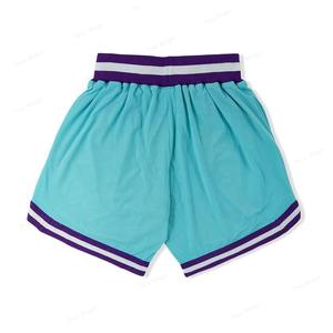 Fabricante al por mayor Tailandia Muay Thai pantalones cortos de artes marciales en blanco Muay Thai pantalones cortos azules hombres mujeres Muay Thai pantalones cortos - Product Image 1