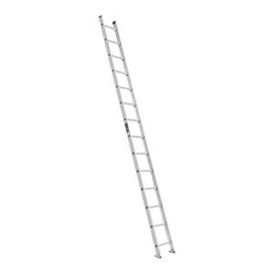Échelle télescopique en aluminium Truper à 14 marches, type III, capacité de 300 lb, certifiée EN131 pour un usage domestique, design industriel - Product Image 1