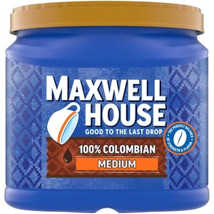 Café Molido Maxwell House Tueste Medio 100% Colombiano, 24.5 oz. Recipiente - Product Image 1