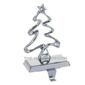 Soporte de calcetín navideño de aluminio de estilo moderno decorado personalizado al por mayor sublimación en blanco para decoraciones navideñas - Product Image 6