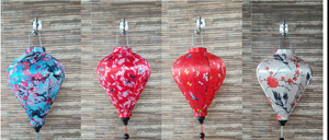 Lampe décorative durable de lanterne de bambou et de rotin faite à la main de tendance chaude pour la conception intérieure à la maison - Product Image 3